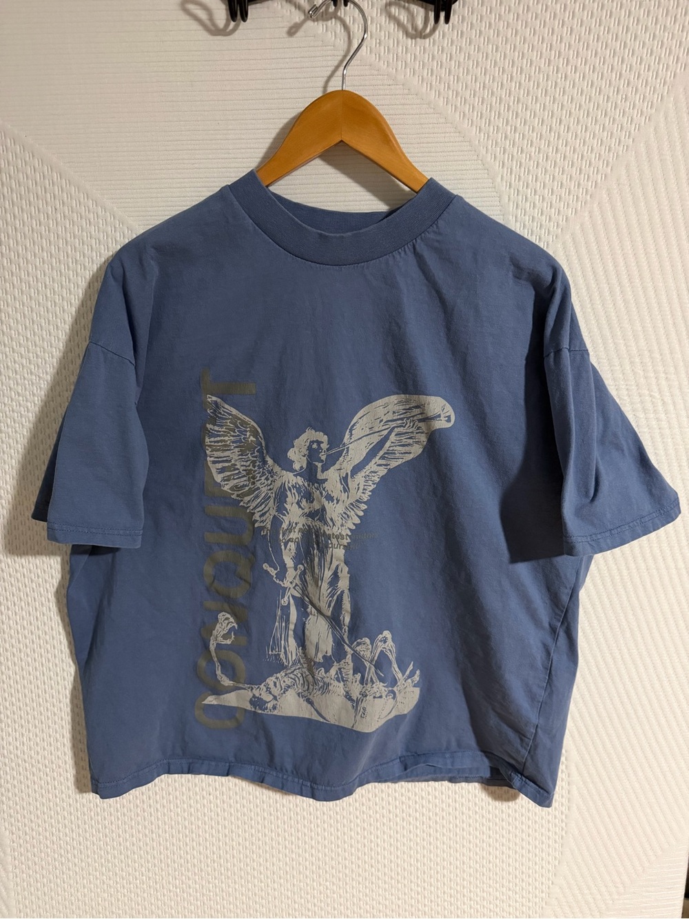 Blue Graphic Angel Tee - Men’s tShirt